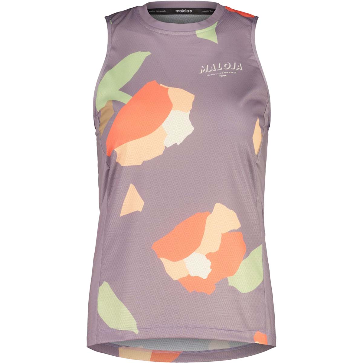 Maloja ParrossazM. Top Women's in Smoky Purple Fieldflower